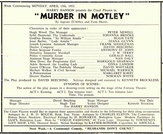 murder in Motley
