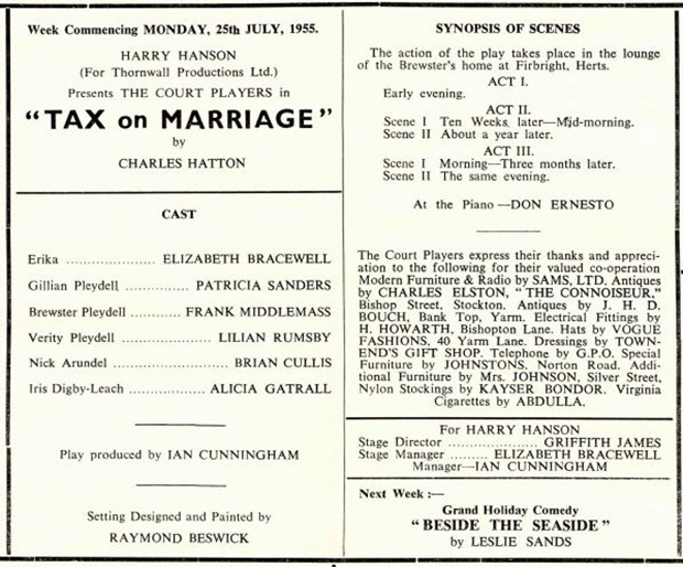 Tax on marriage