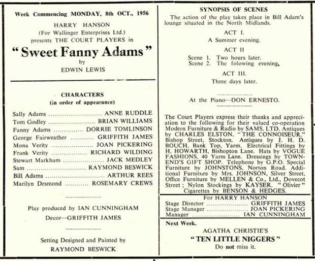 Sweet fanny Adams