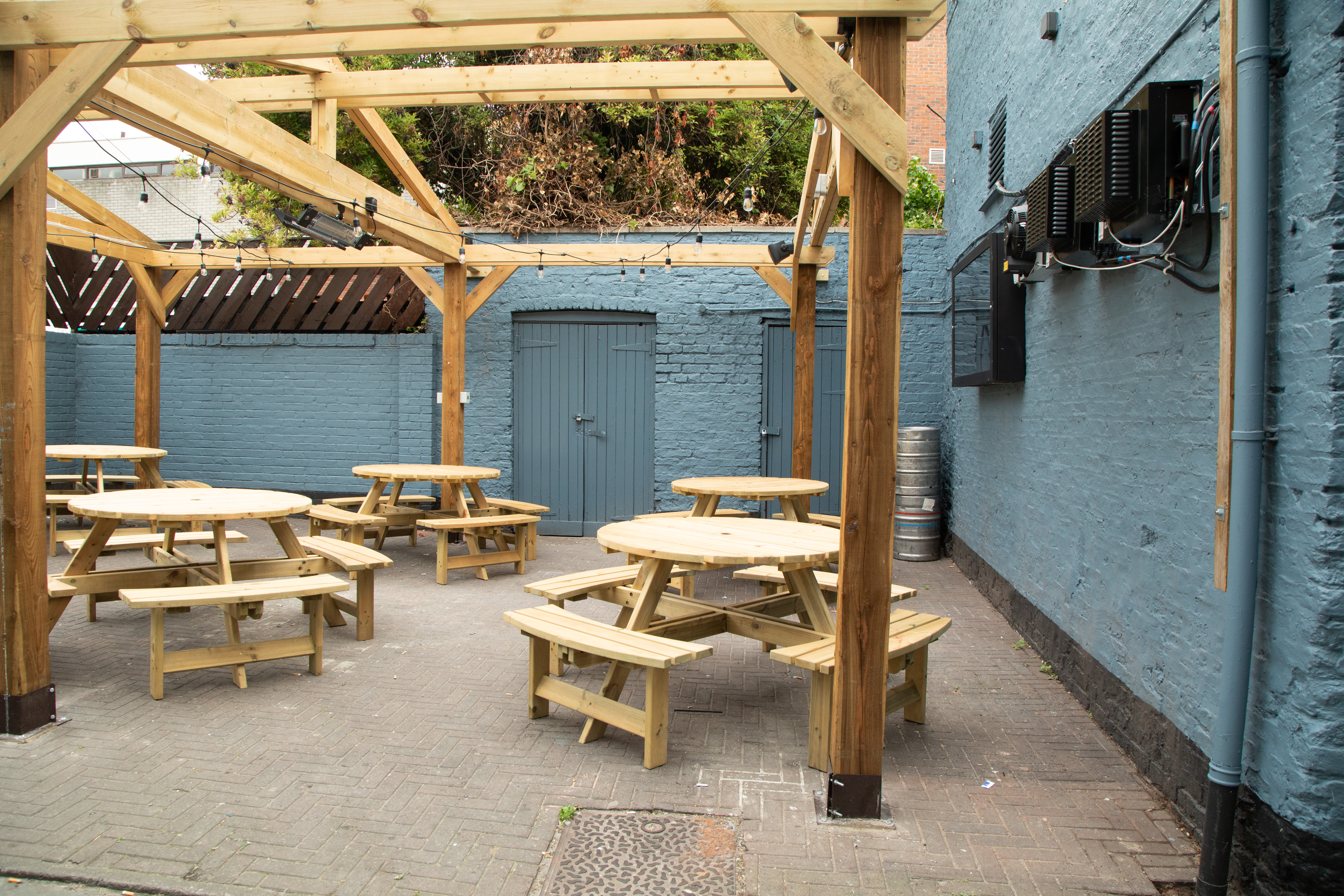 Beer Garden, Blue Post Yard