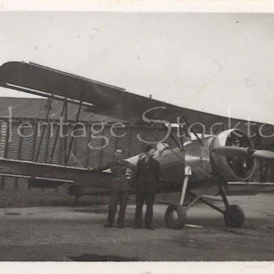 Avro Tutor training plane circa 1938