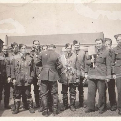 608 Squadron aircrew and ground crew 1939