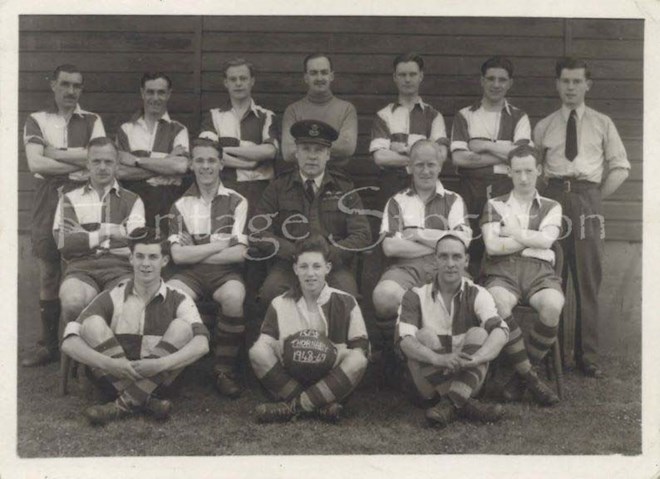 RAF Thornaby football team 1948-1949 season