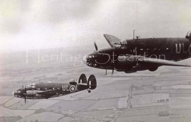 2 Hudson V's of 608 Squadron.
September 1941