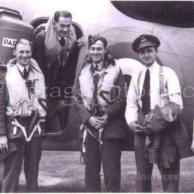 608 Squadron including Peter Vaux