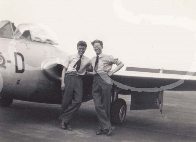 608 Squadron Unknown Airmen circa1953
RAF Thornaby