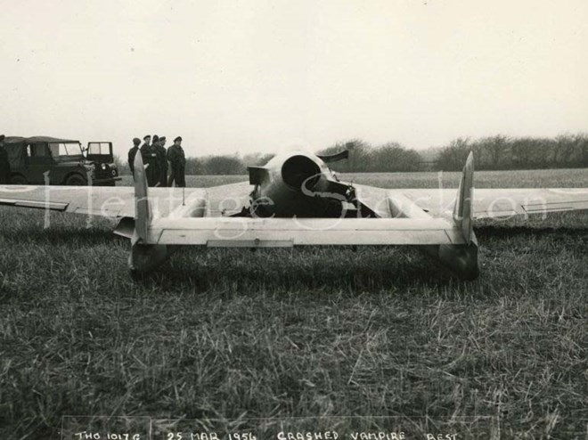 Crashed Vampire, Stainsby Hill Farm