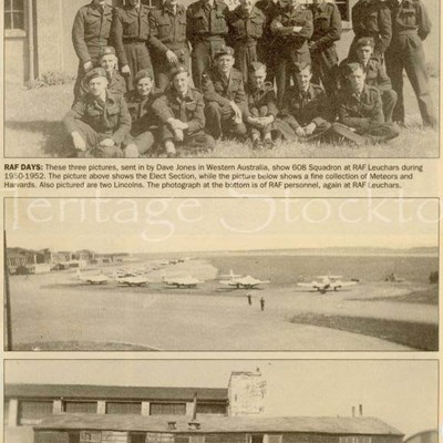 608 Squadron at RAF Leuchars 1950-1952