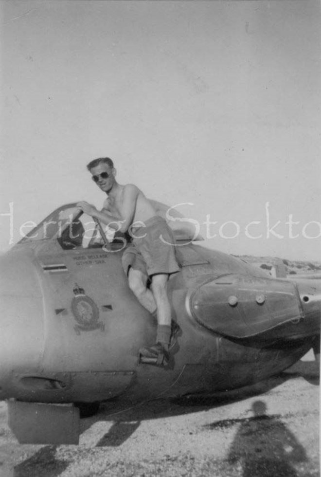 John Pollock of 608 Squadron Ta Kali, Malta 1952