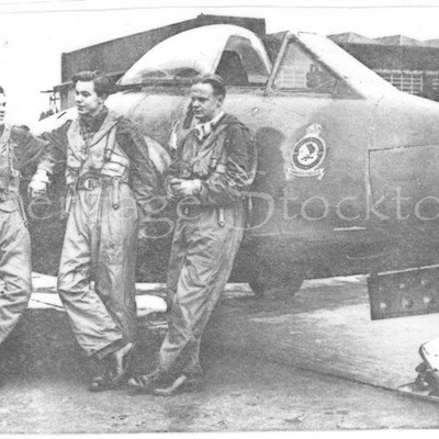 608 Squadron Pilots 1956