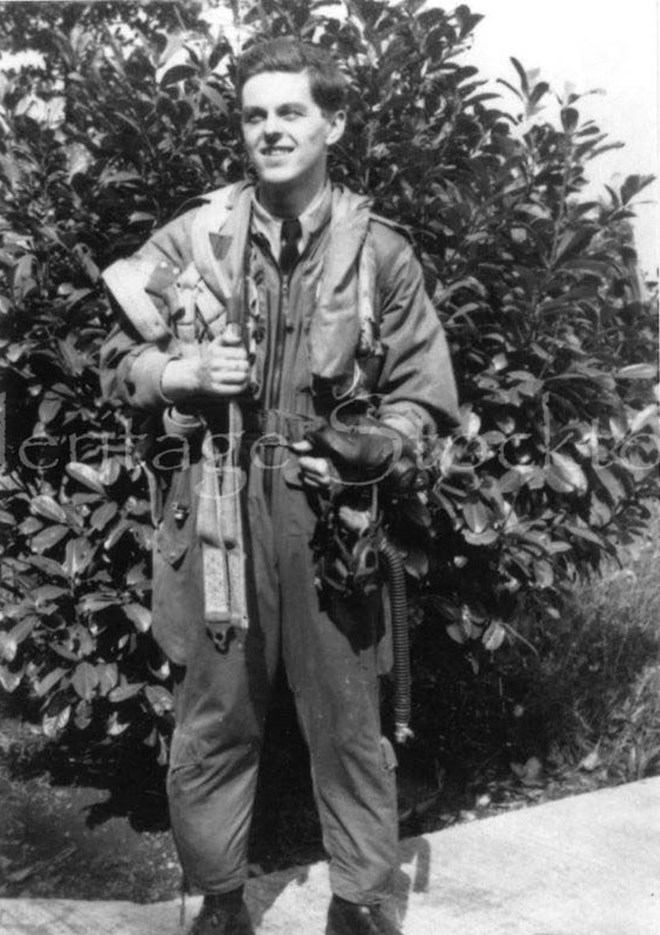 608 Pilot Neil Hancock circa 1952