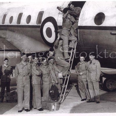 608 Squadron leaving for RAF Ta Kali, Malta