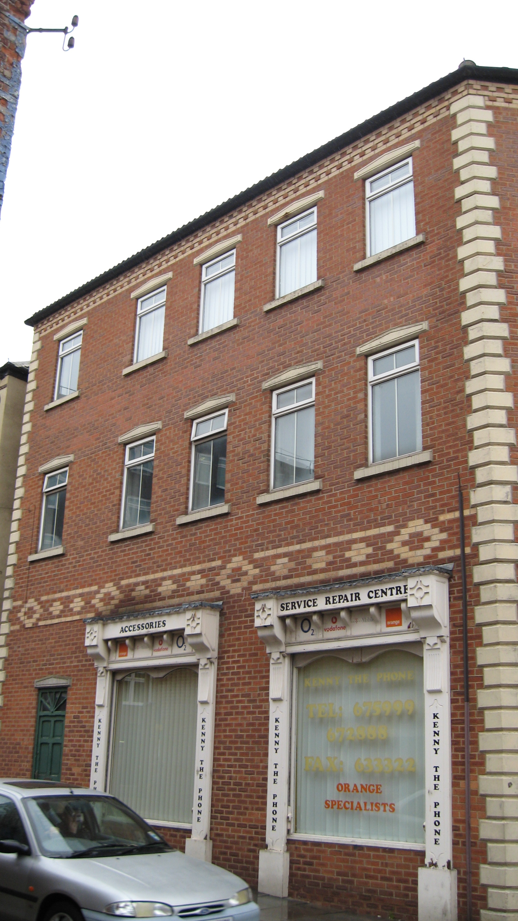 Regency West Hall, West Row